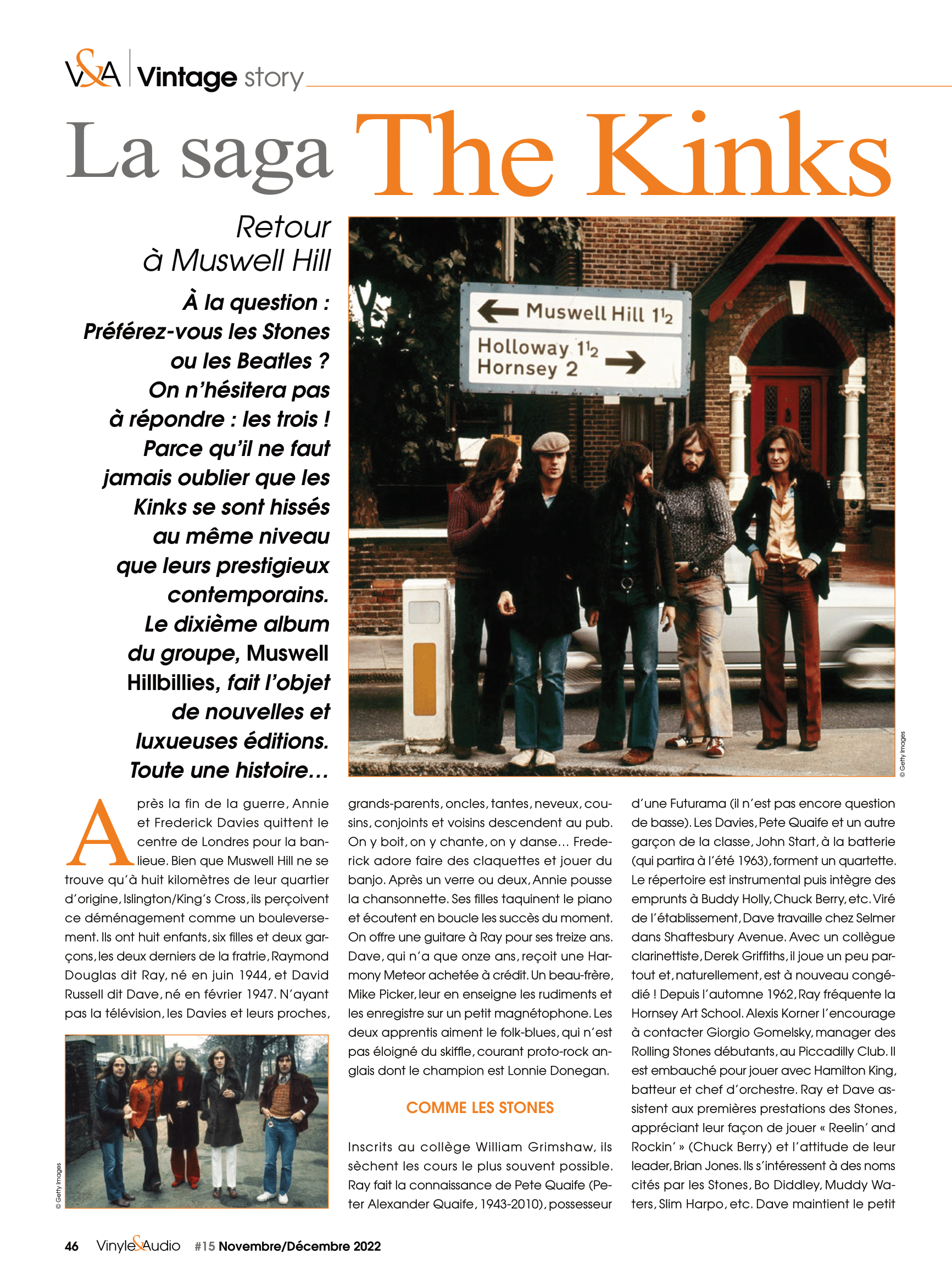 Vinyle & Audio n°15 : vintage story avec la saga The Kinks