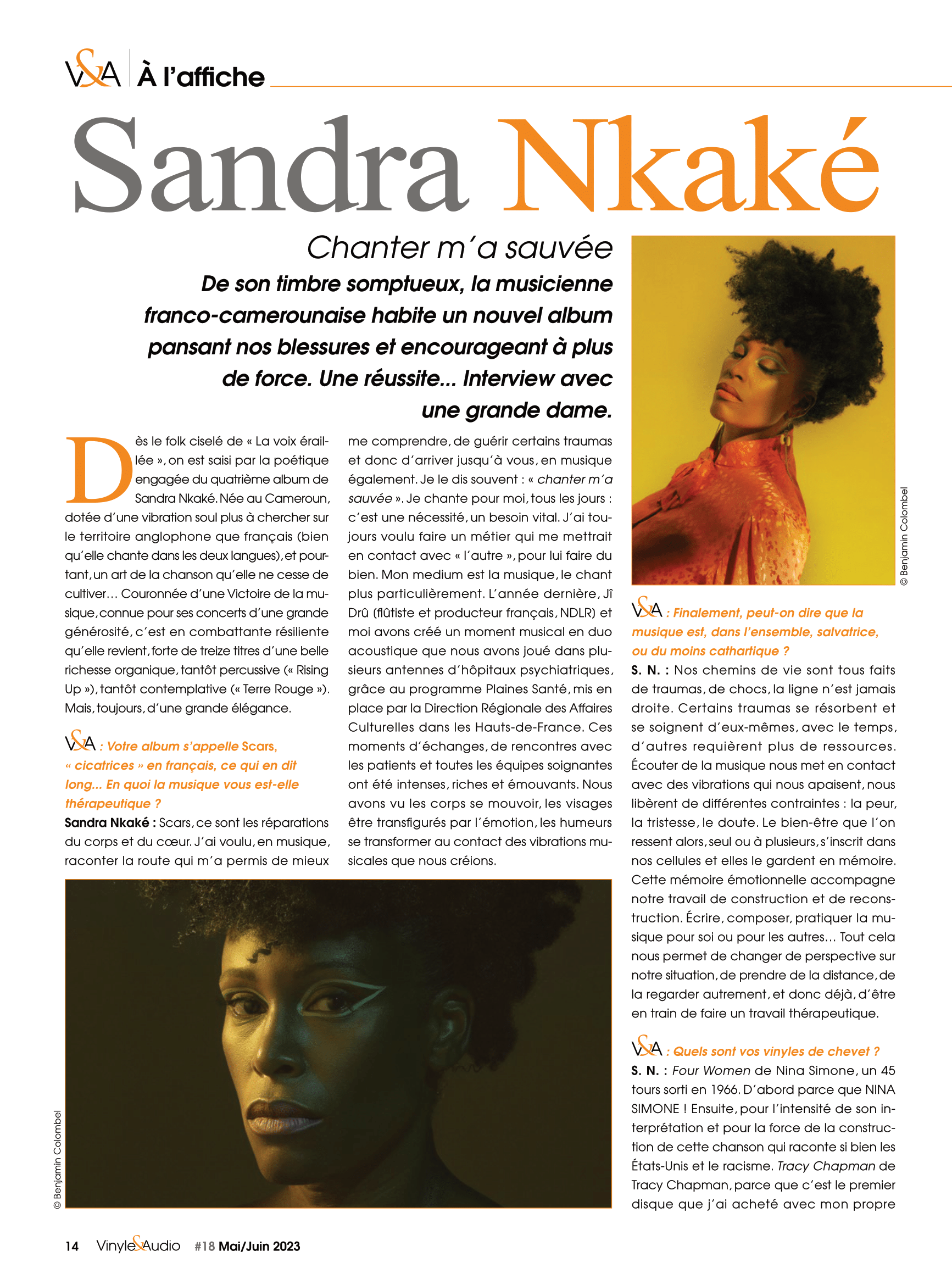 Vinyle & Audio n°18 : Sandra Nkaké