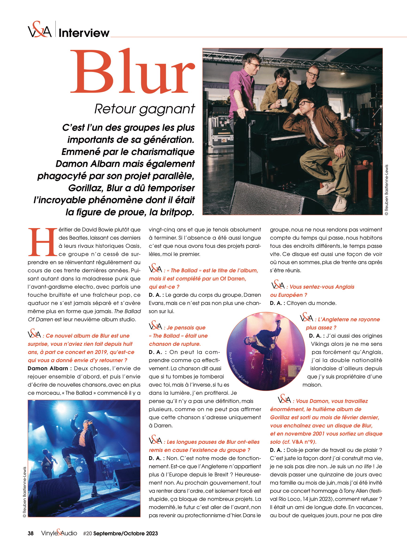 Interview : Blur