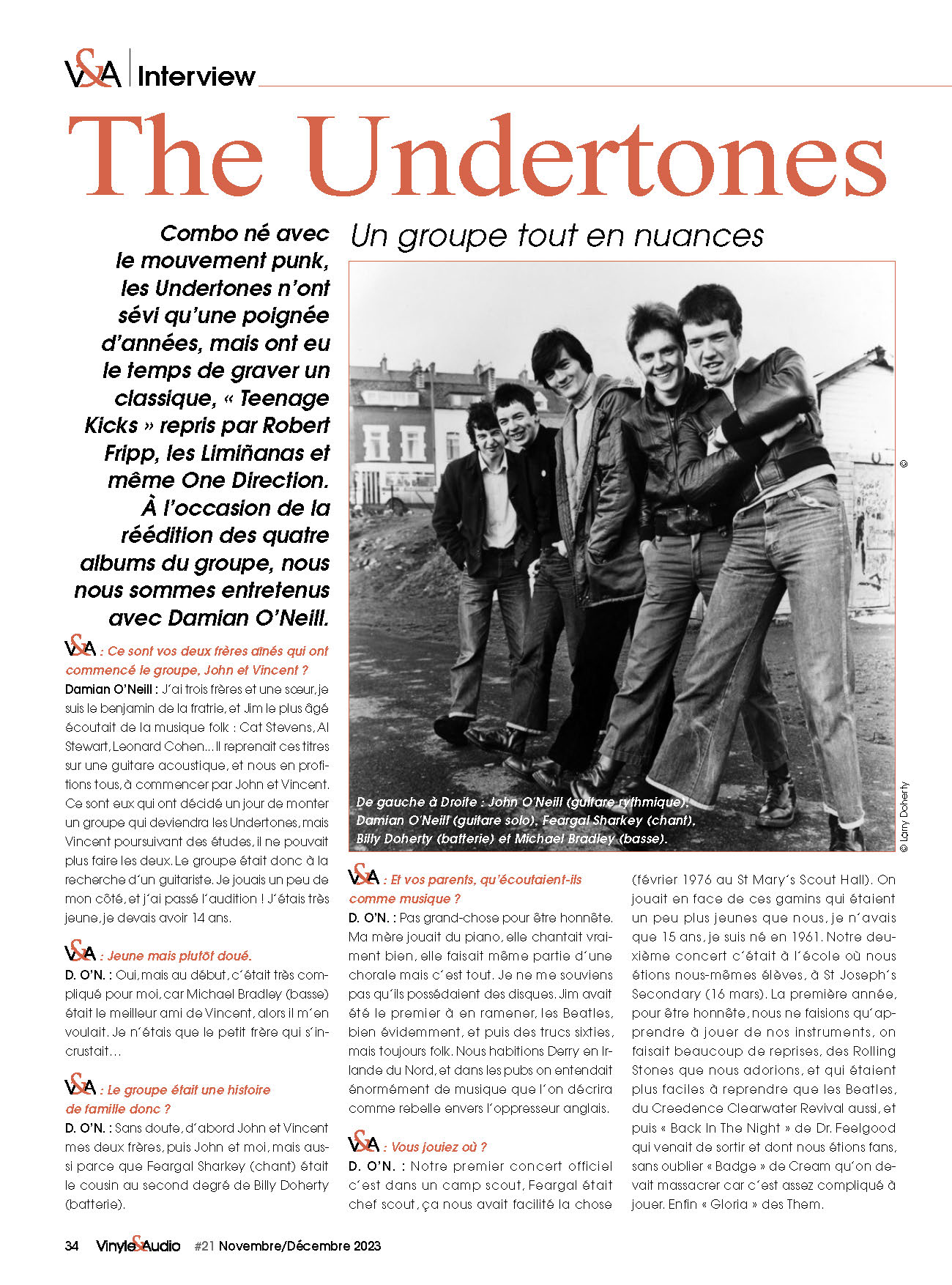 Interview : The Undertones