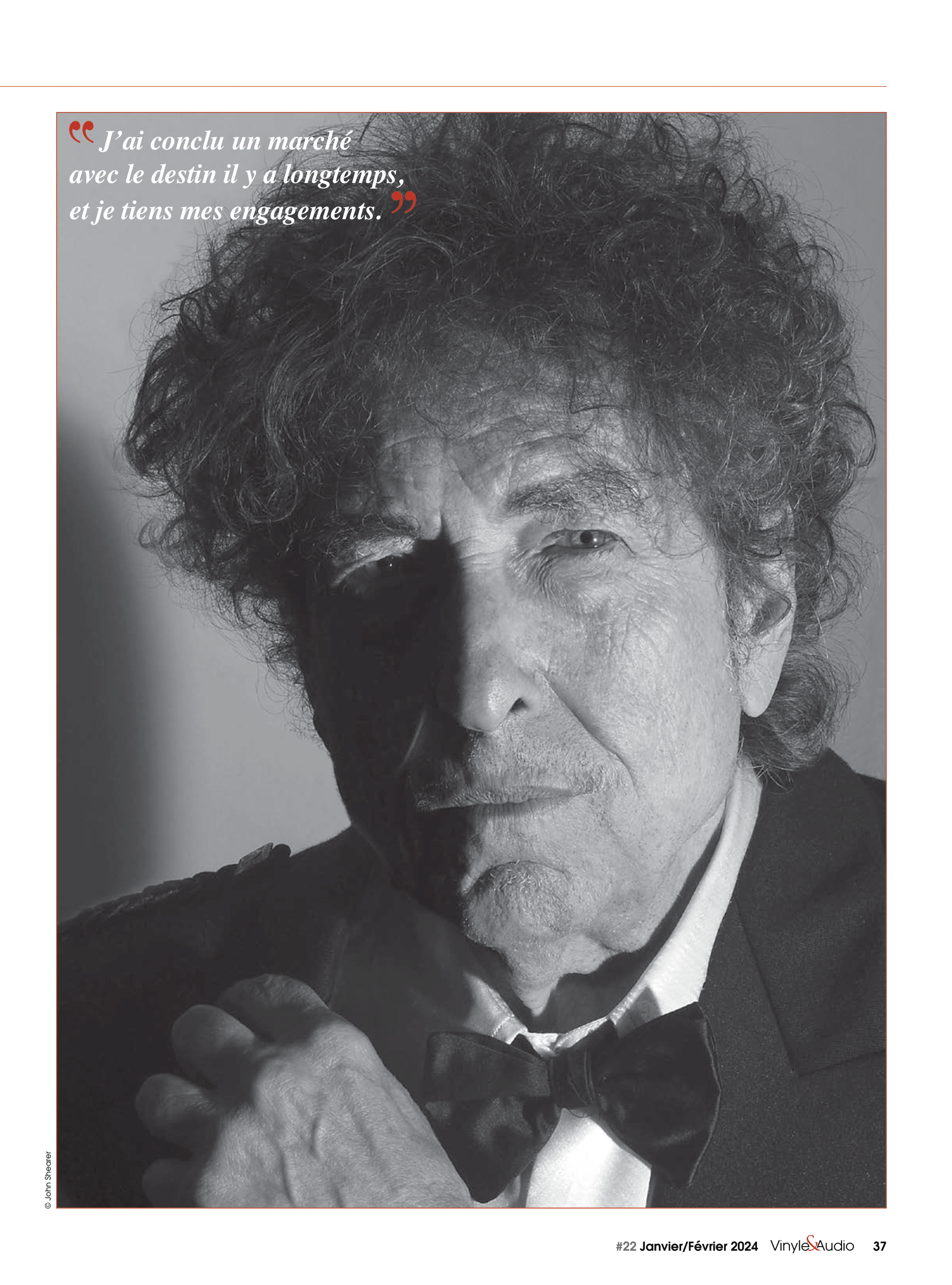 En couverture du numéro 22 : Bob Dylan