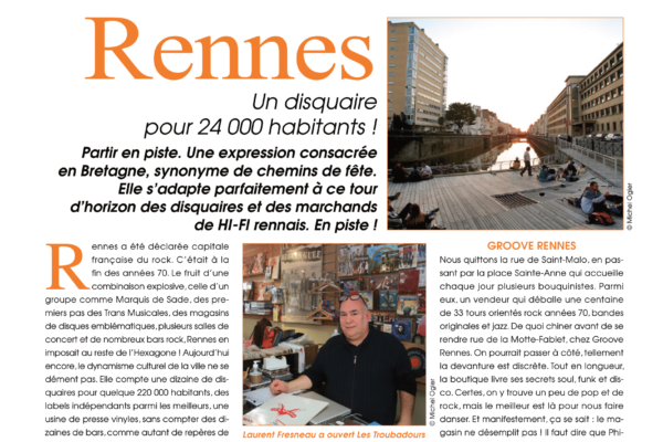 Tourisme : Rennes, un disquaire pour 24 000 habitants !