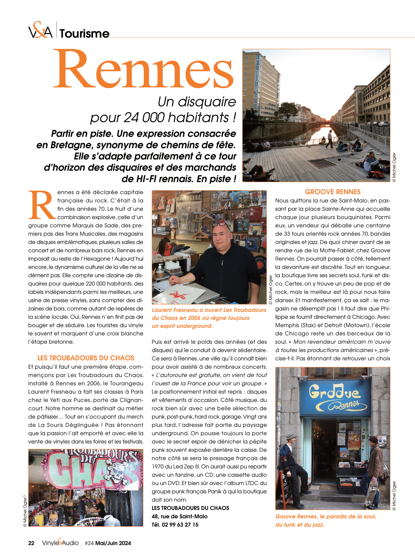 Tourisme : Rennes, un disquaire pour 24 000 habitants ! 