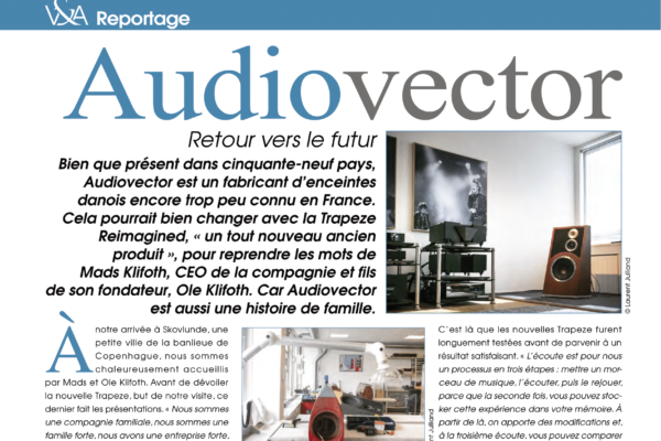 Reportage : Audiovector
