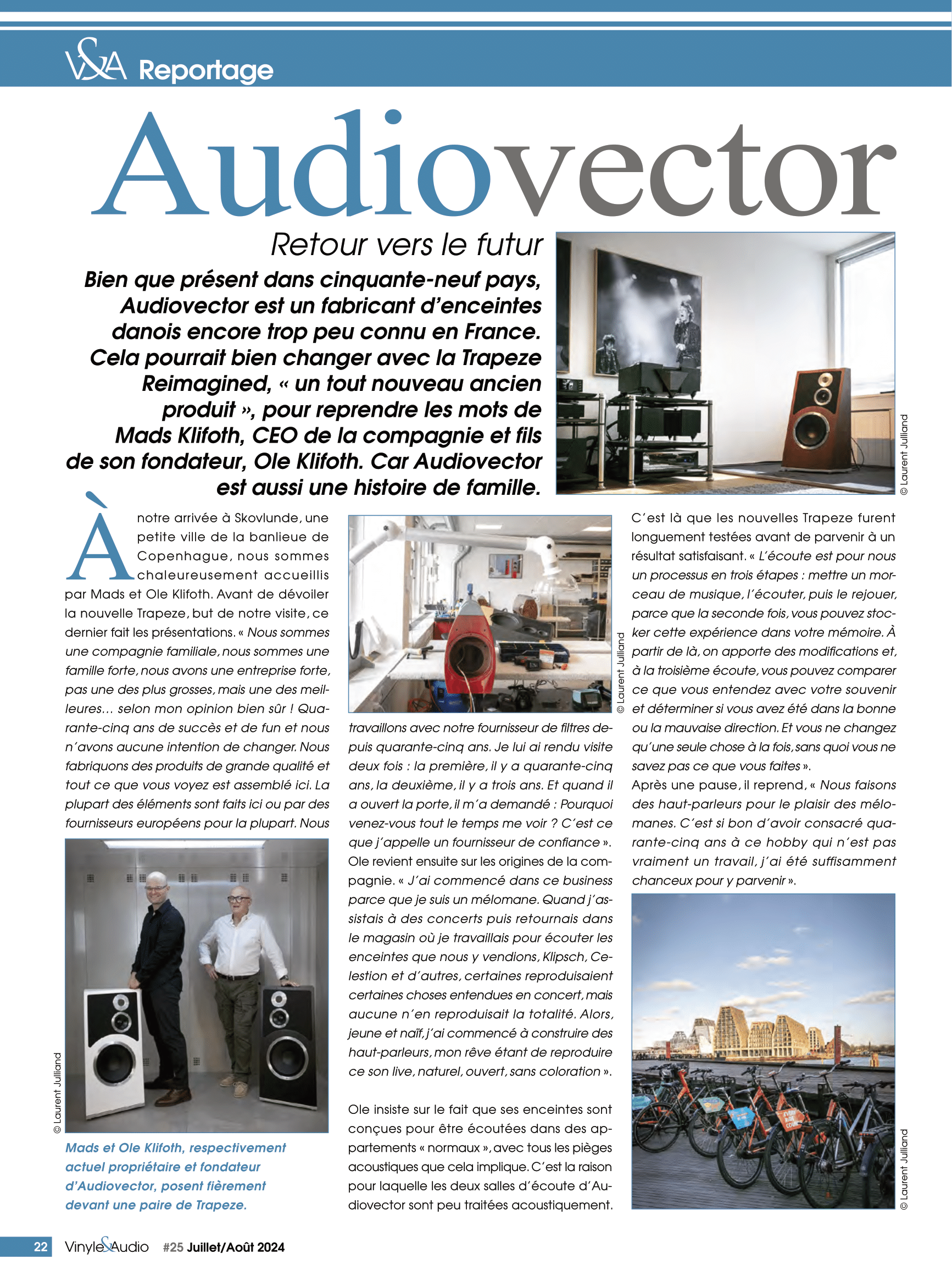 Reportage : Audiovector