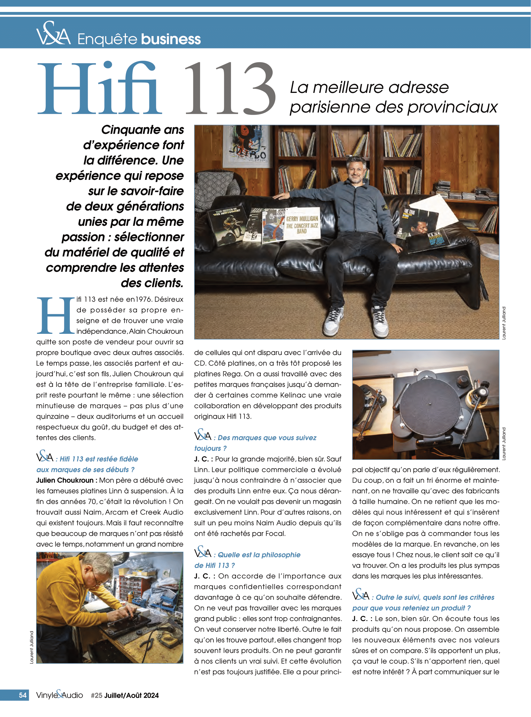 Enquête business : Hifi 113