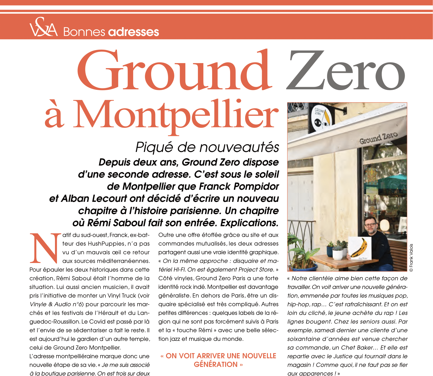 Ground Zero à Montpellier 