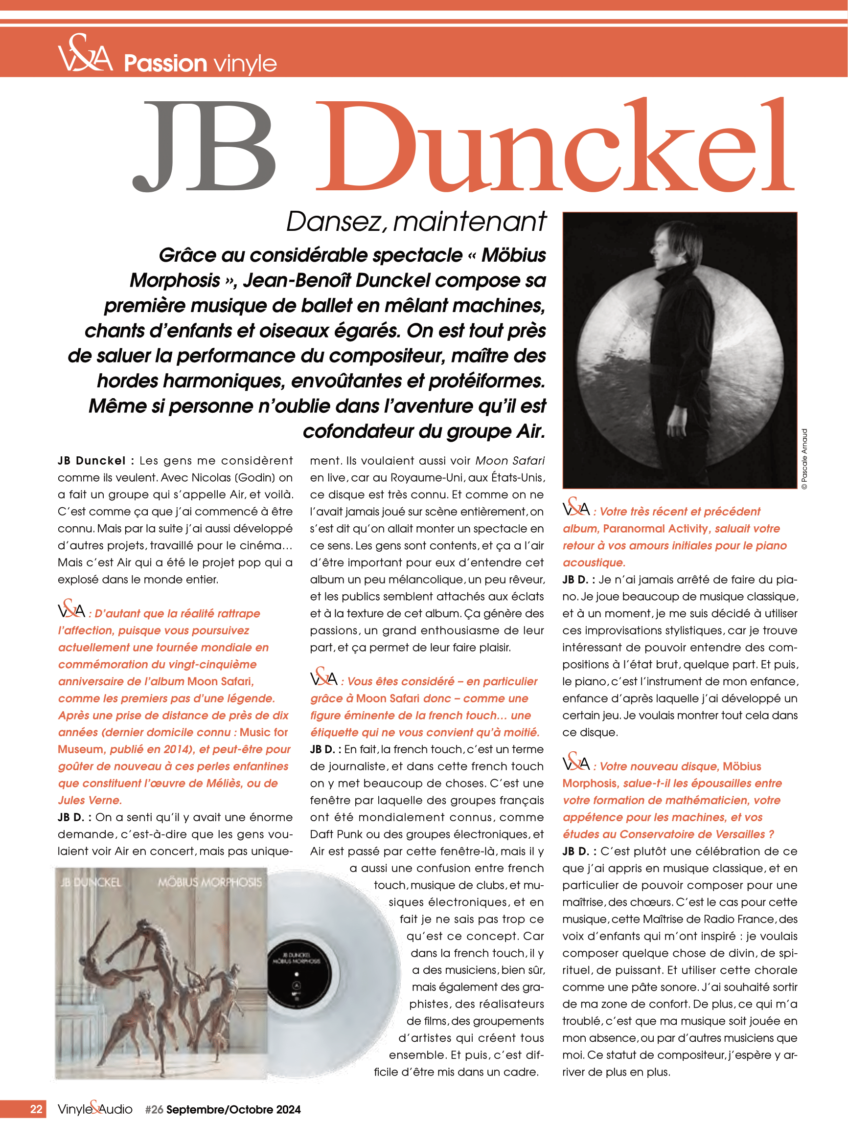 Passion vinyle : JB Dunckel