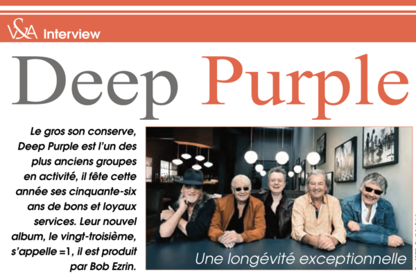 Interview : Deep Purple