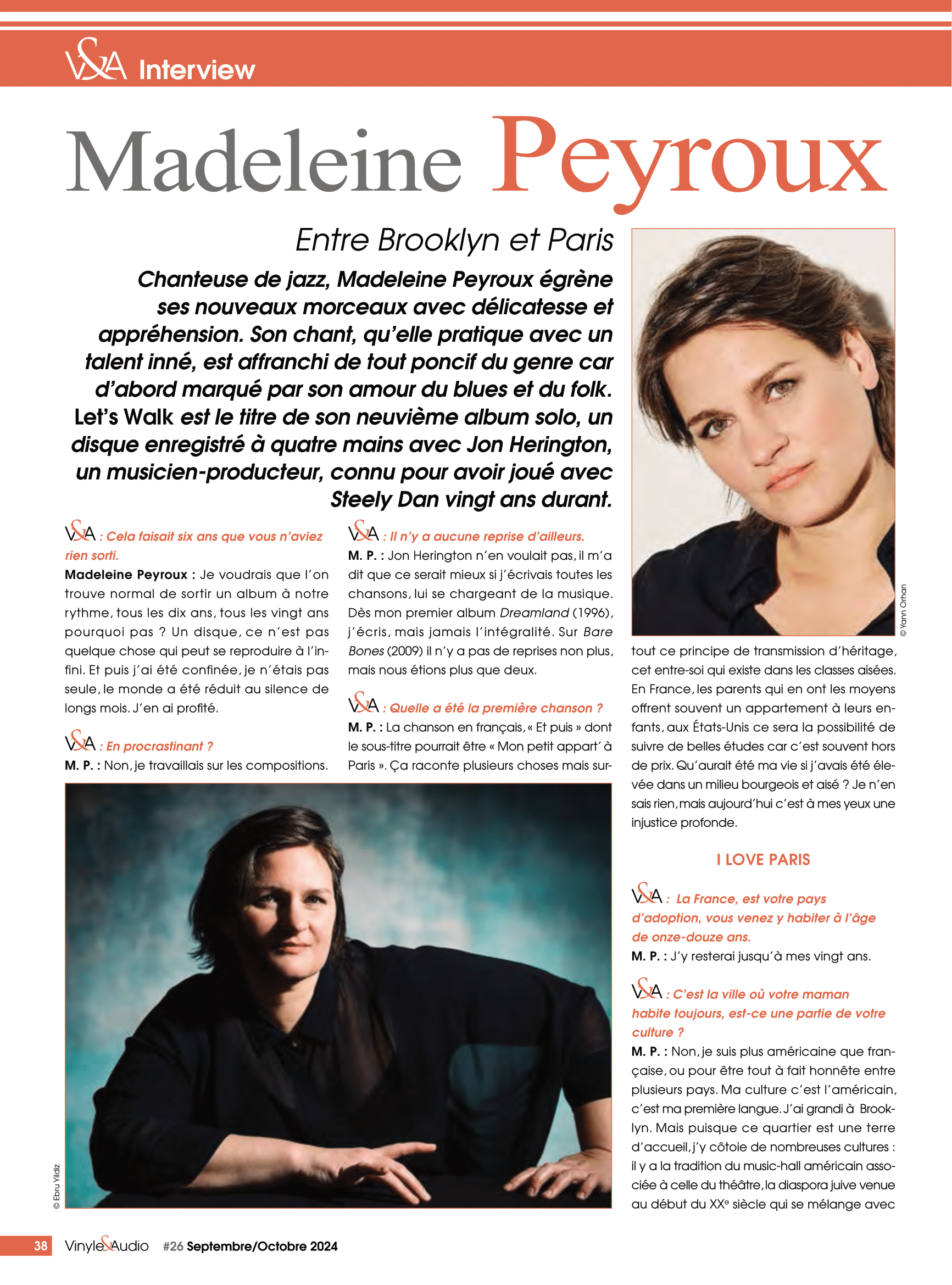 Interview : Madeleine Peyroux