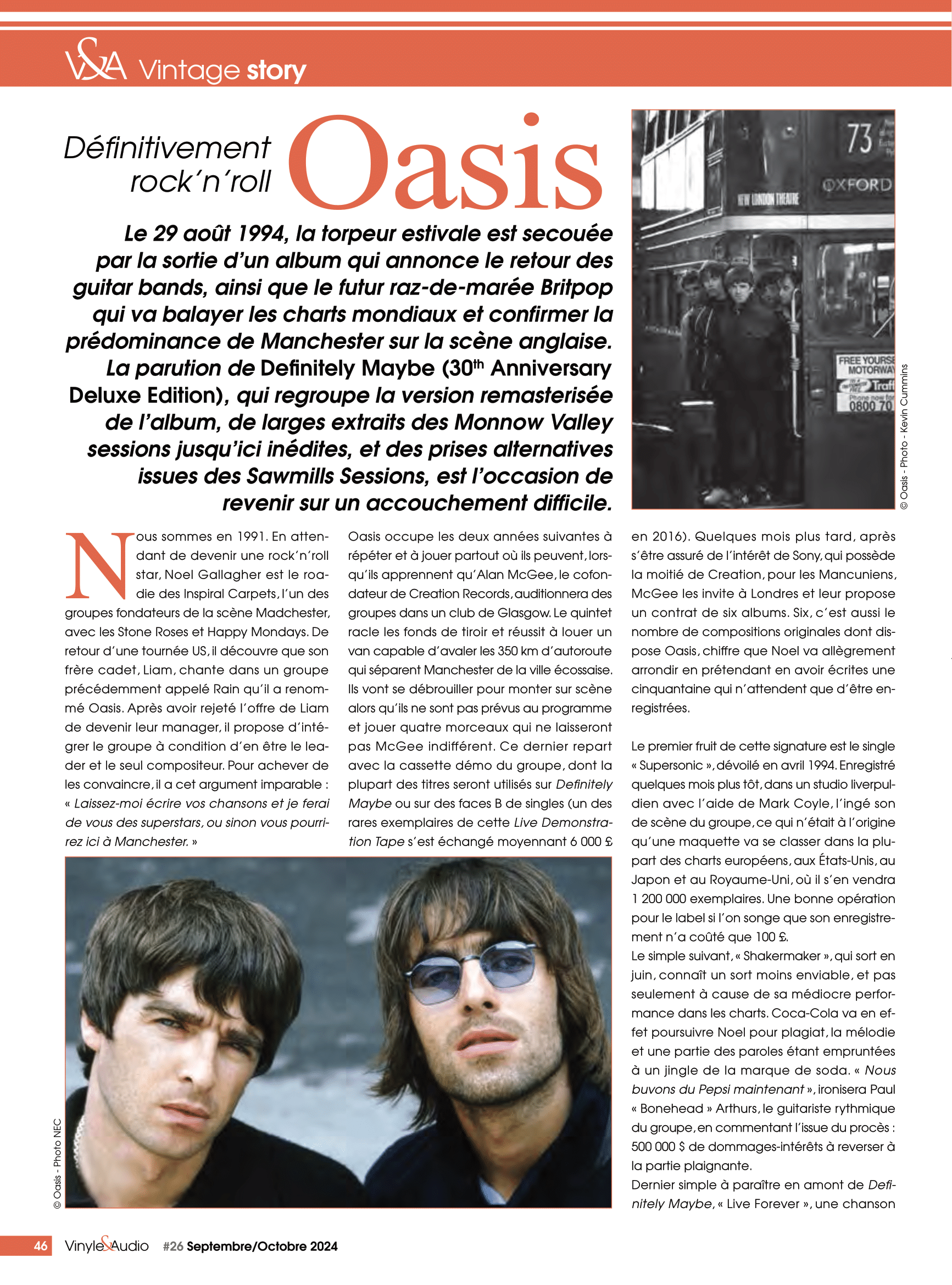 Vintage story : Oasis