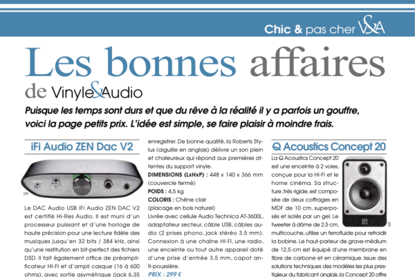 Les bonnes affaires de Vinyle & Audio