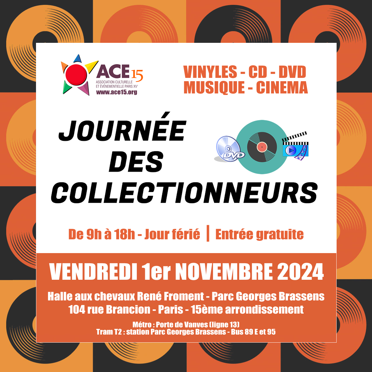 Journée des Collectionneurs : vendredi 1er novembre 2024