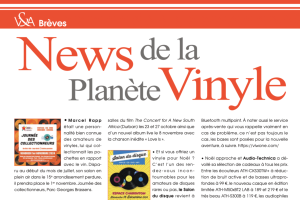 A l'affiche du n°27 : News de la Planète Vinyle