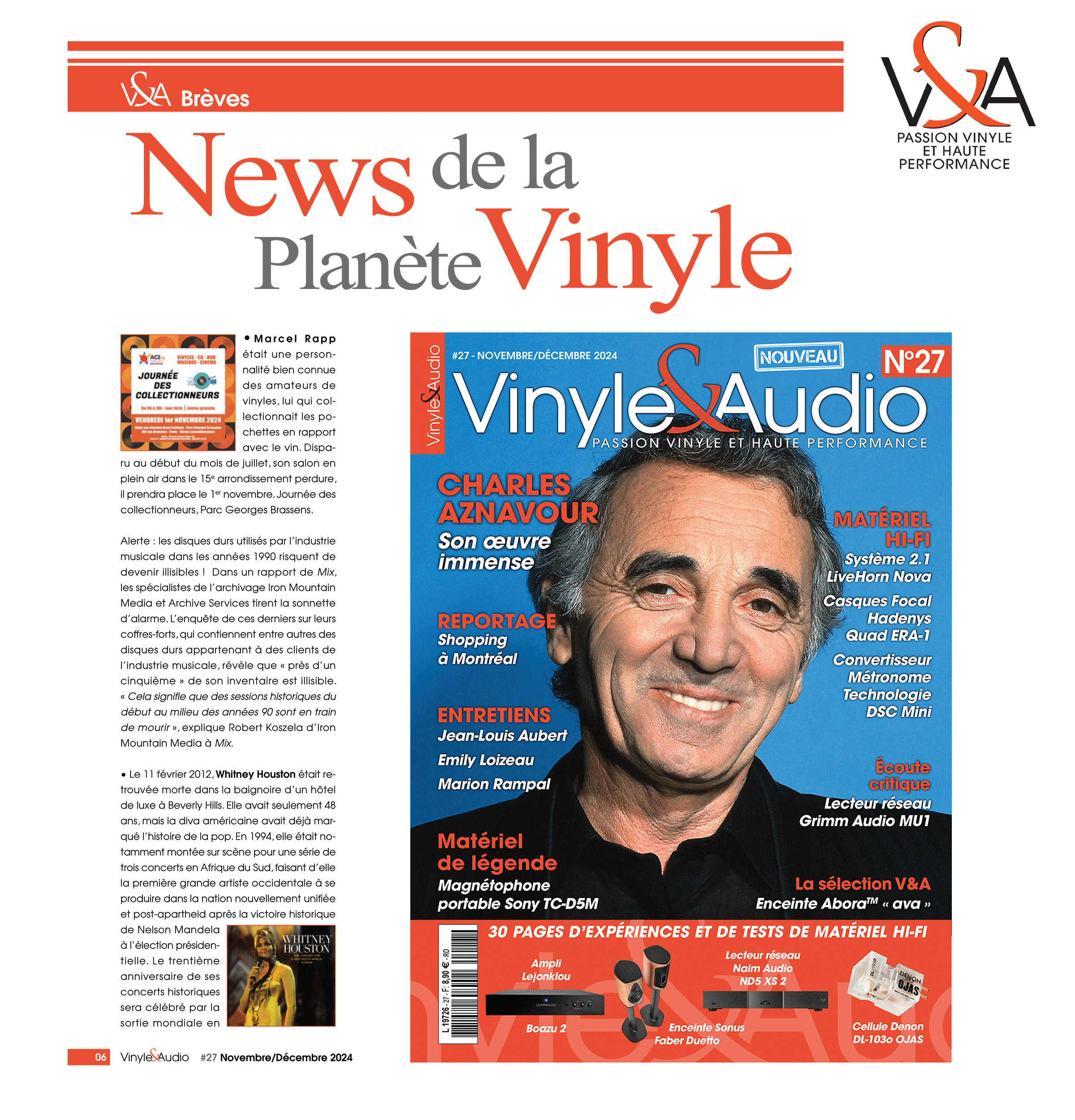 Les News de la Planète Vinyle : Marcel Rapp – Journées des Collectionneurs