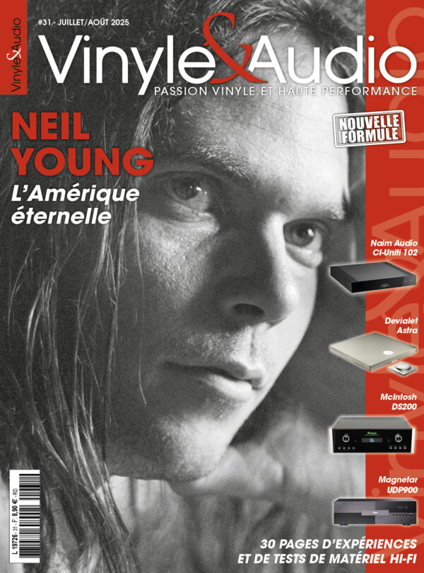 Neil Young en couverture du 31e numéro de Vinyle&Audio