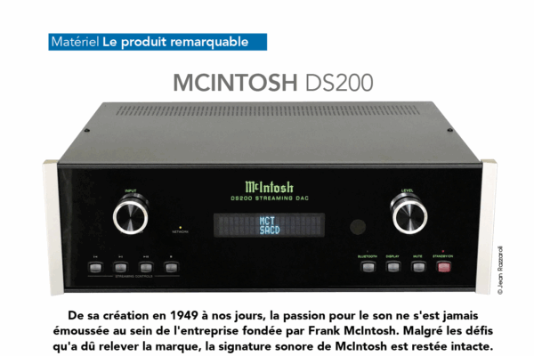 Matériel : MCINTOSH DS200