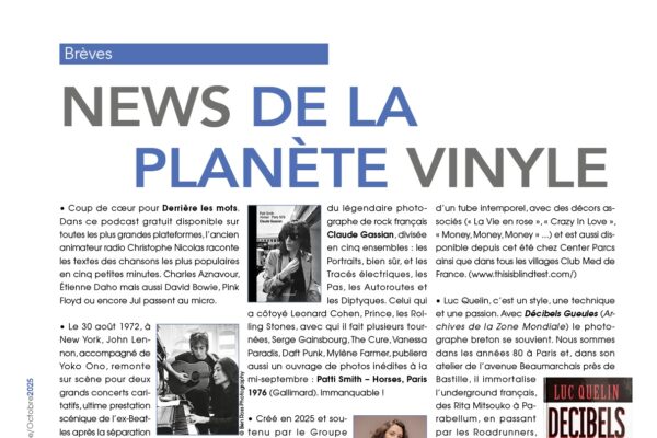 A l'affiche du n°32 : les News de la Planète Vinyle