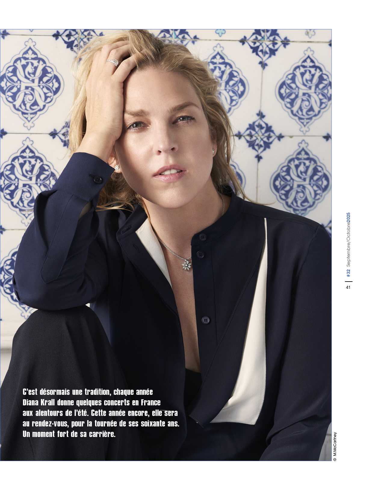 En couverture du numéro 32 : Diana Krall