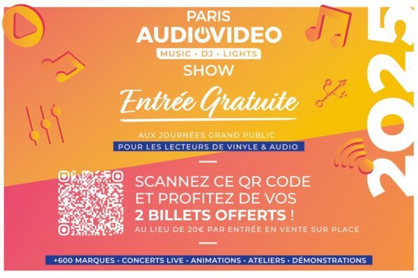 Entrée gratuite au Paris Audiovideo Show