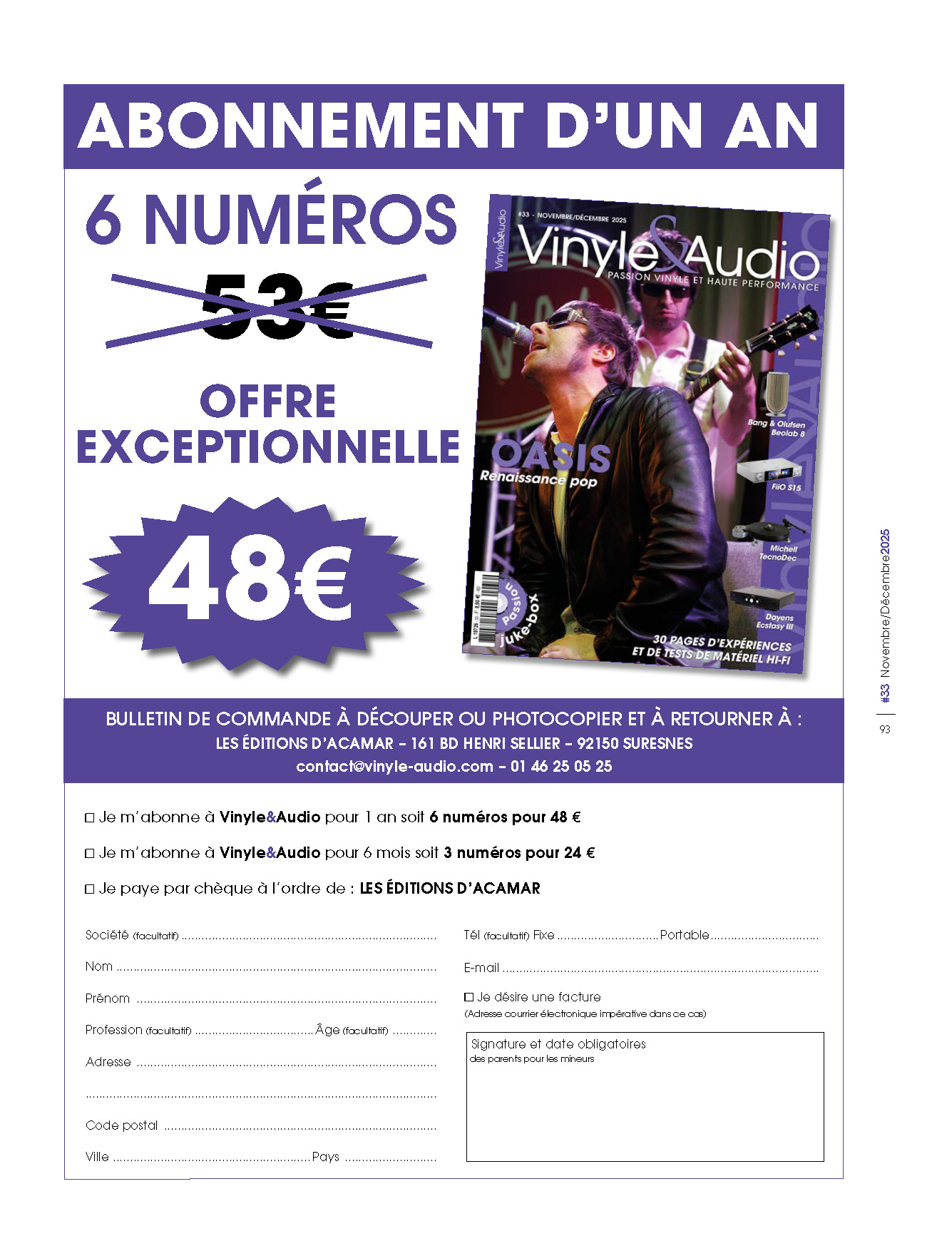 Vinyle & Audio n°33