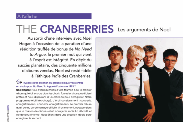 A l’affiche du n°33 : The Cranberries