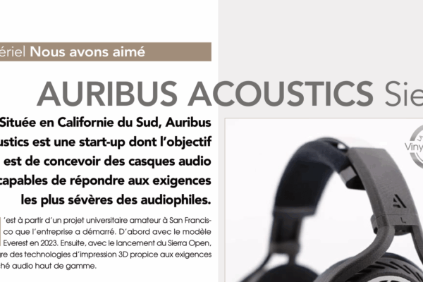 Nous avons aimé : AURIBUS ACOUSTICS Sierra